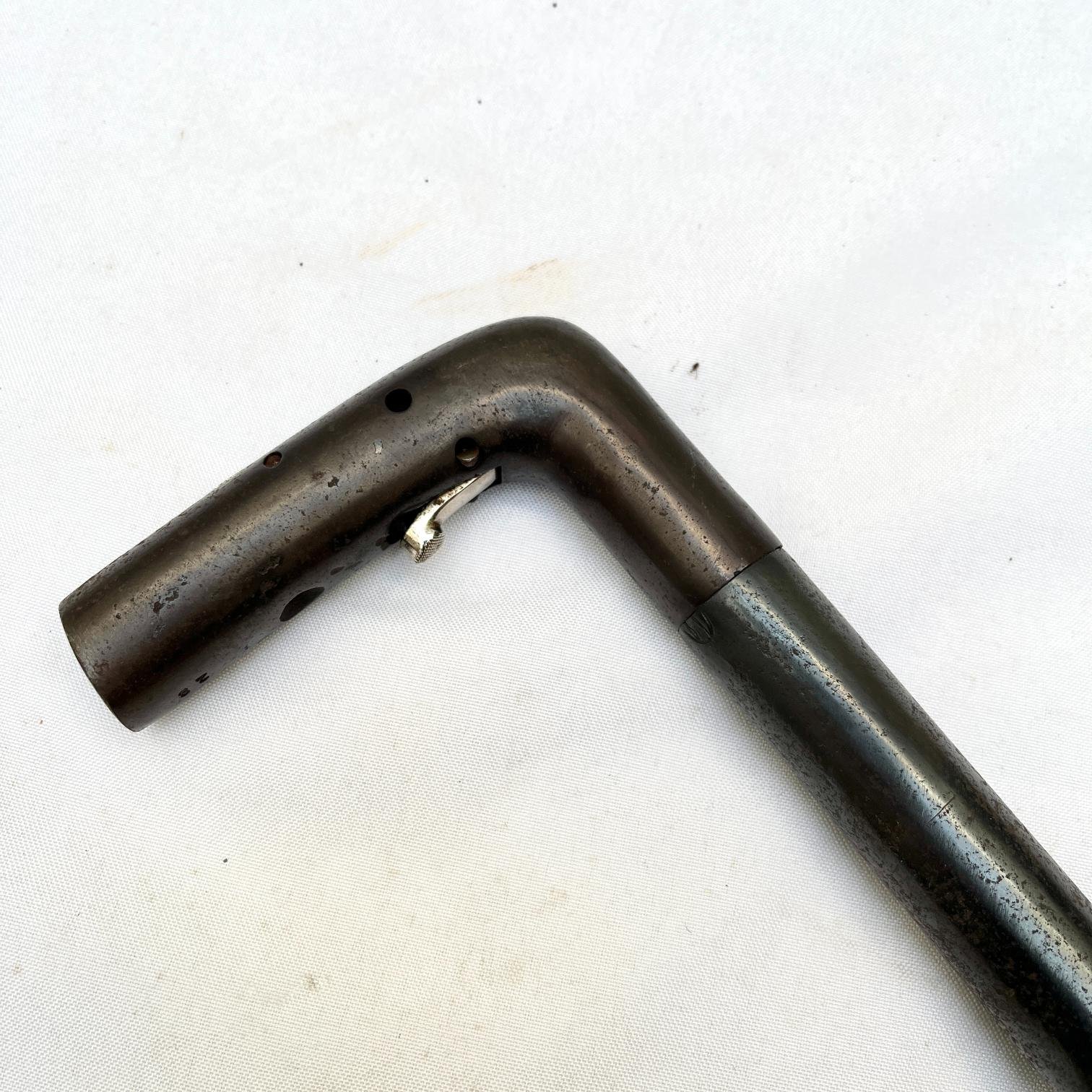 Bastón escopeta de retrocarga