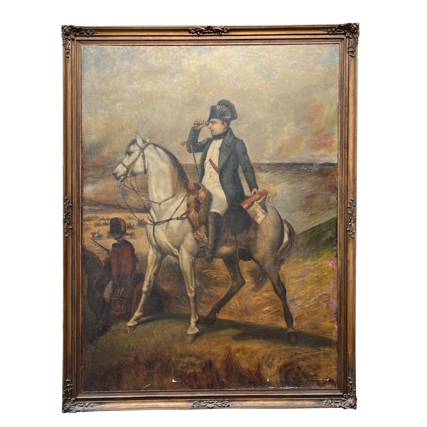 Óleo "Napoleón Bonaparte"