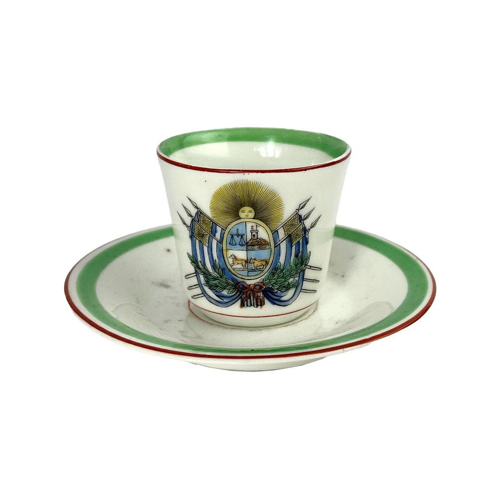 Pocillo "escudo de armas uruguayo"