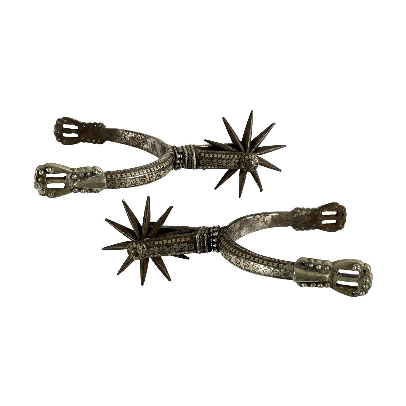 Par de espuelas nazarenas chilenas