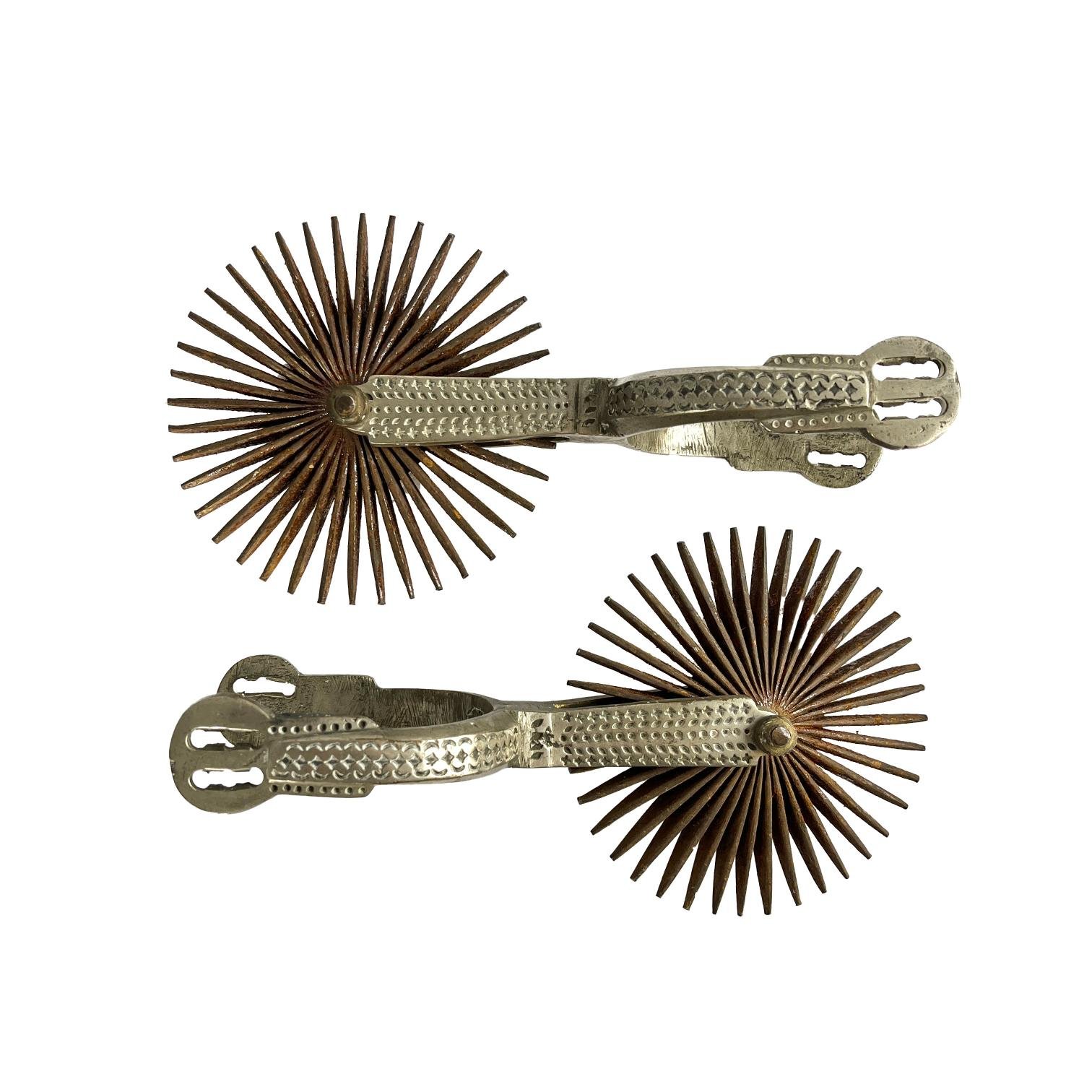 Par de espuelas nazarenas chilenas