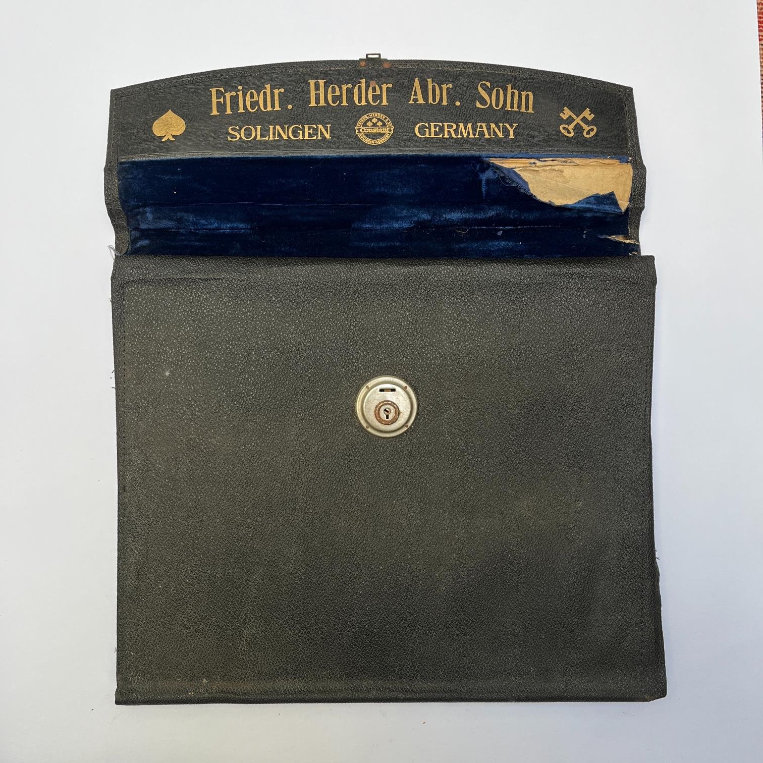 Portafolios para muestrario de cuchillos Herder