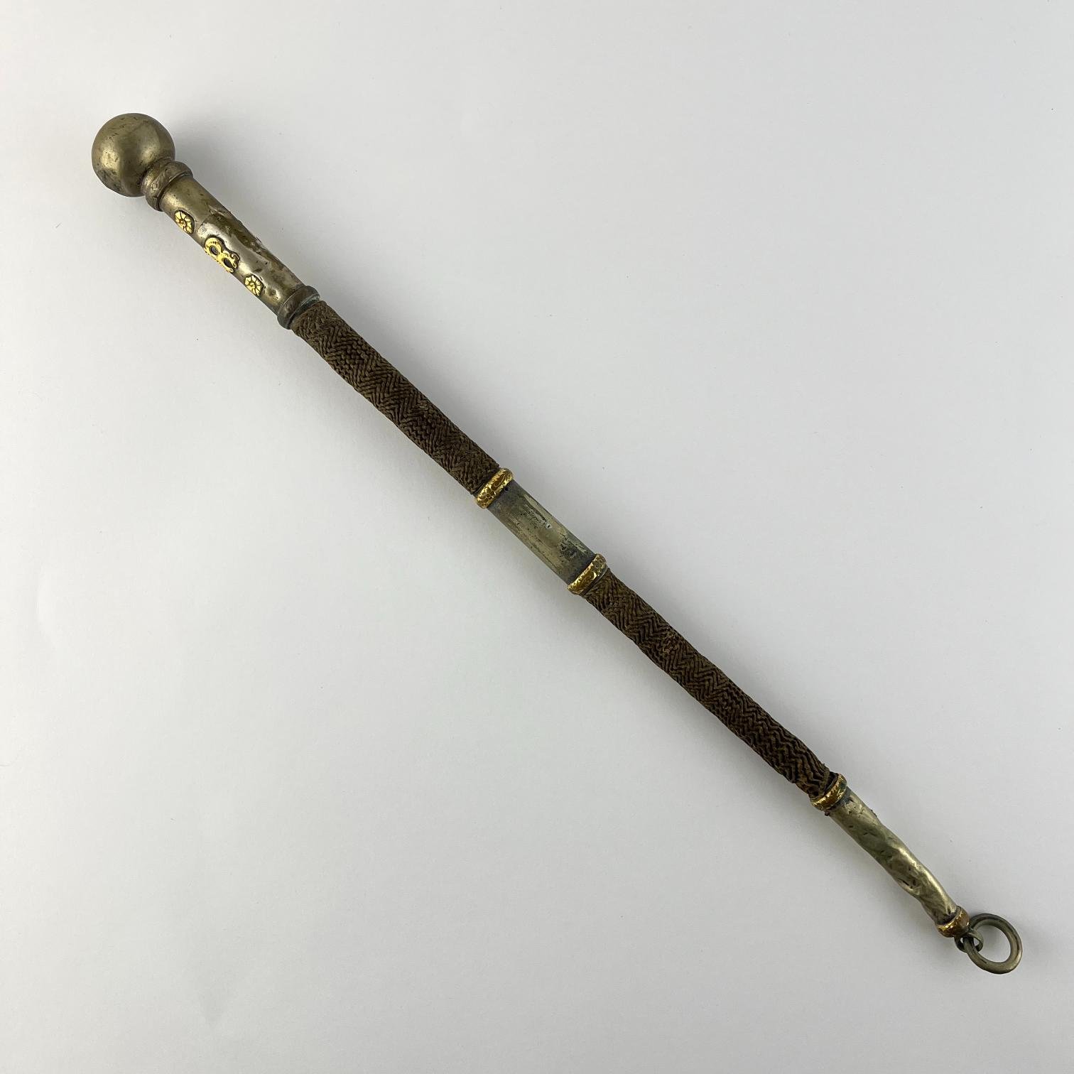 Arreador en plata y oro