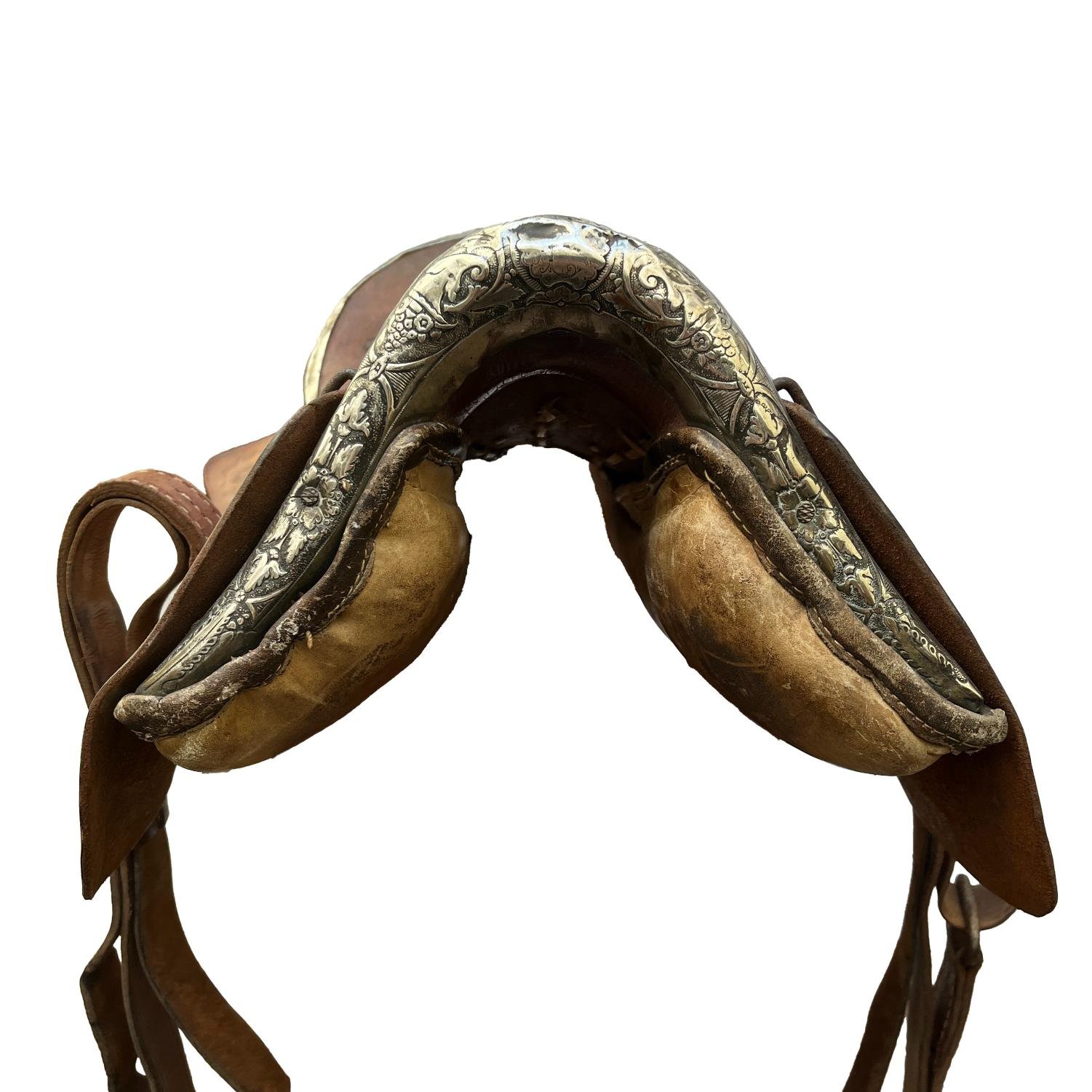 Recado cola de pato con cabezada en plata - Imagen 2