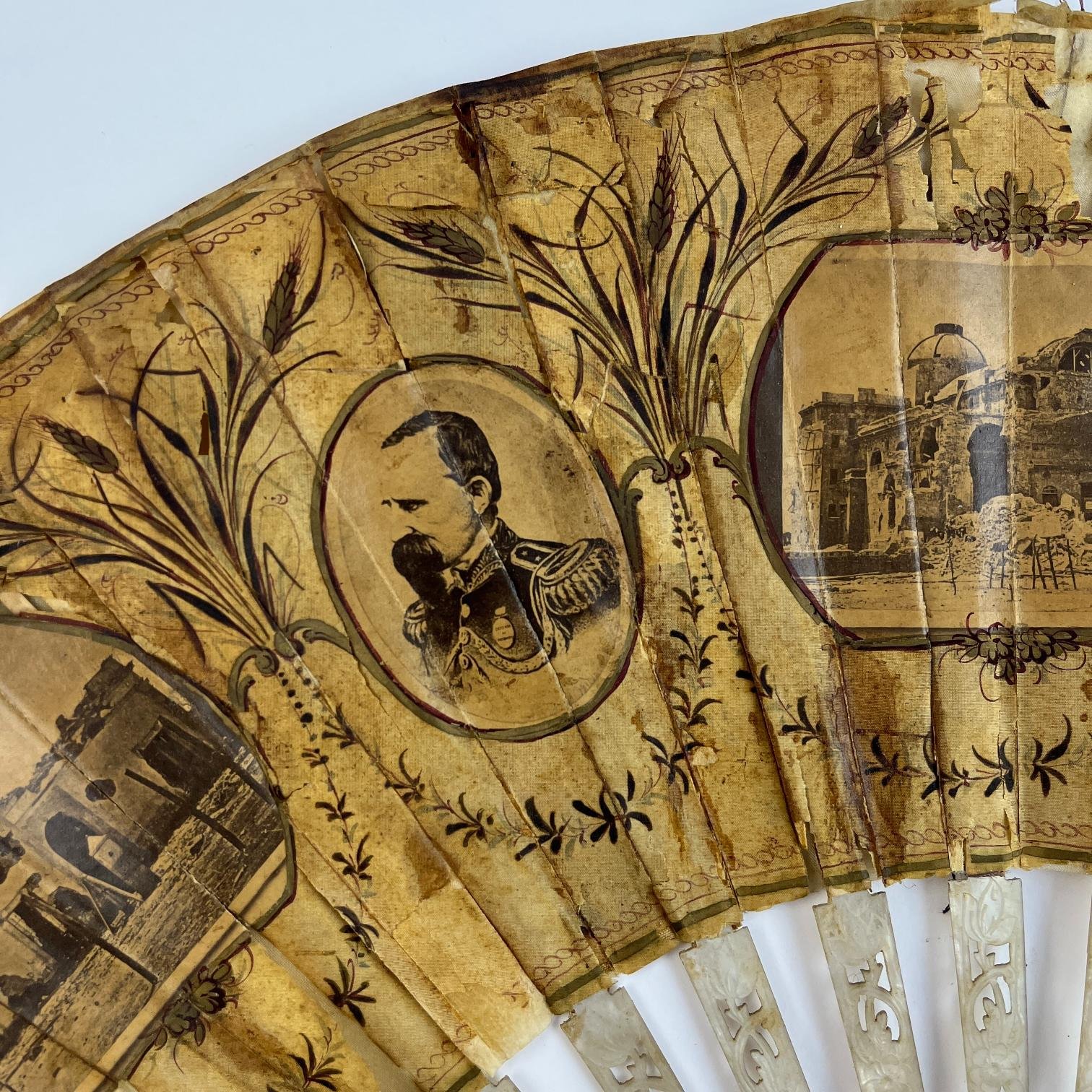 Histórico abanico Defensa de Paysandú - Imagen 2