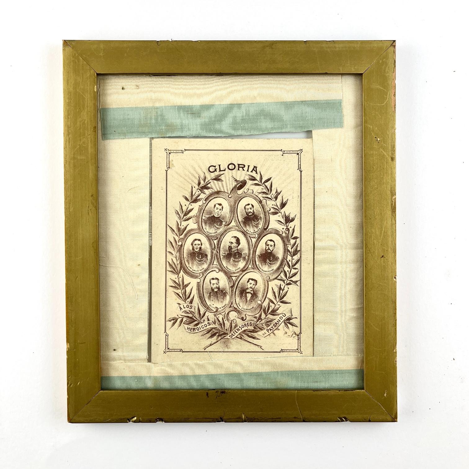 Tarjeta "Defensores de Paysandú"