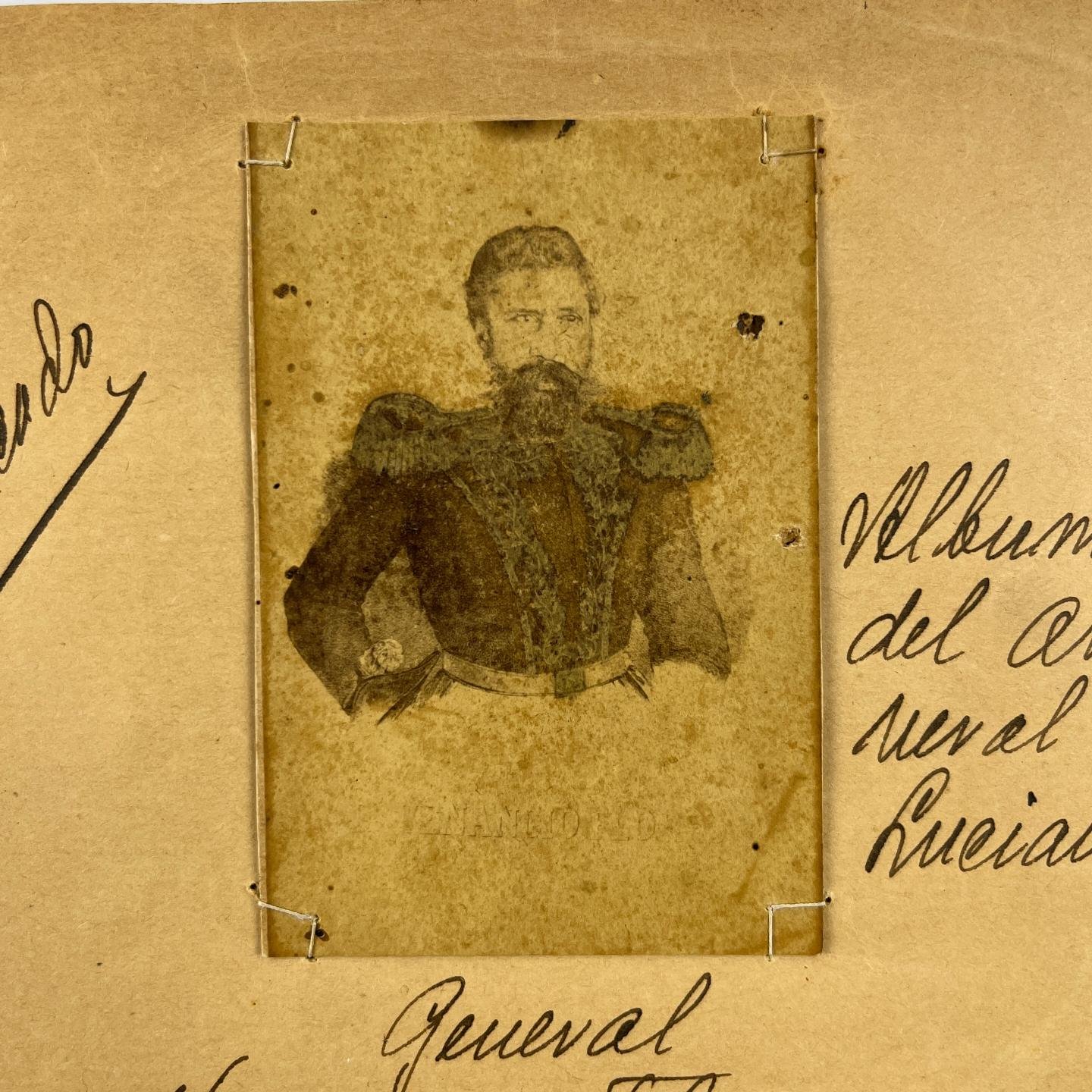 Carte de visite "Venancio Flores"