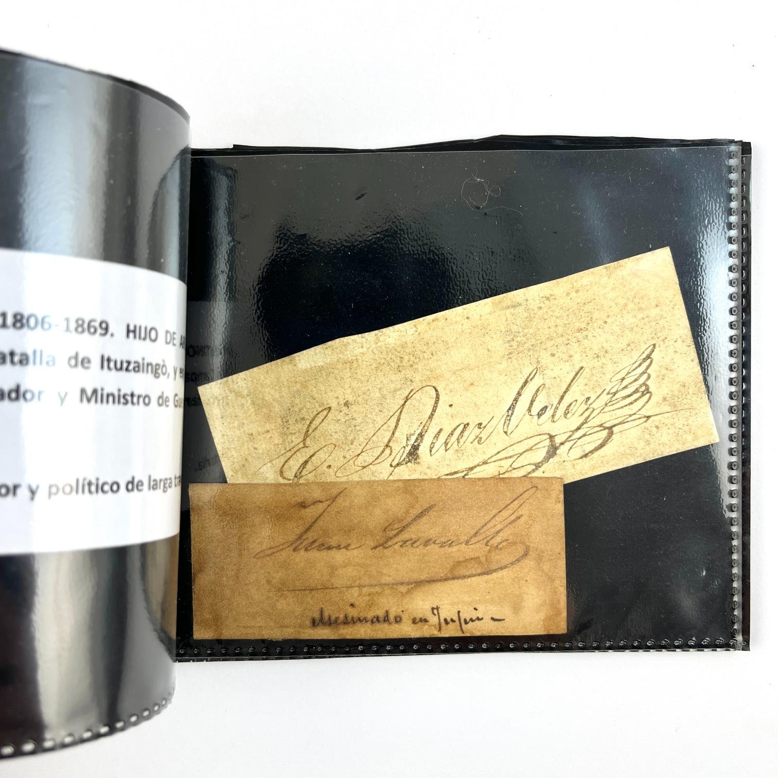 Albúm con firmas uruguayas s. XIX - Imagen 3