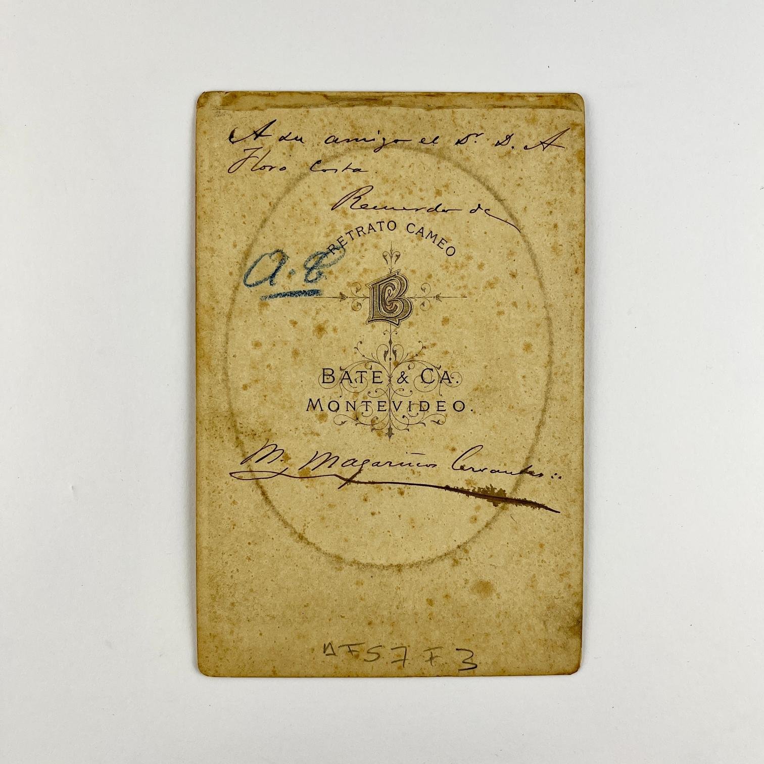 Fotografía gabinete "Mateo Magariños Cervantes" - Imagen 2