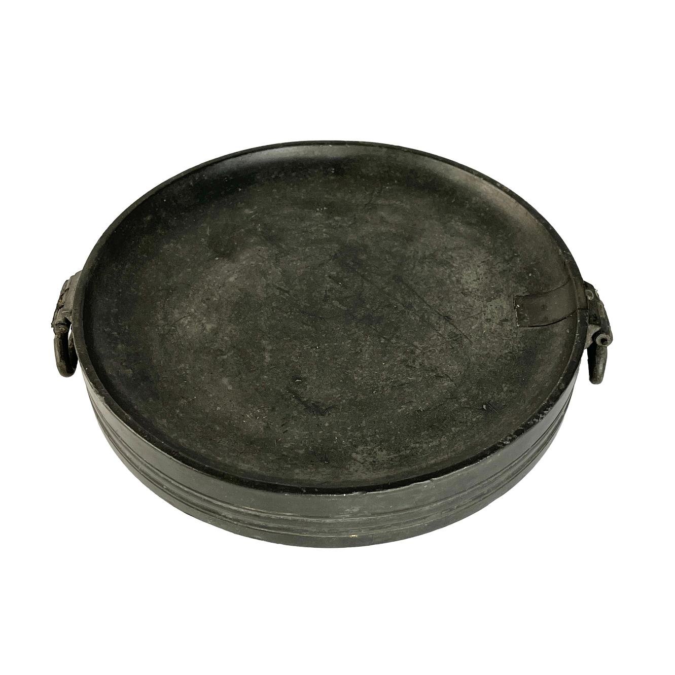 Par de platos en peltre