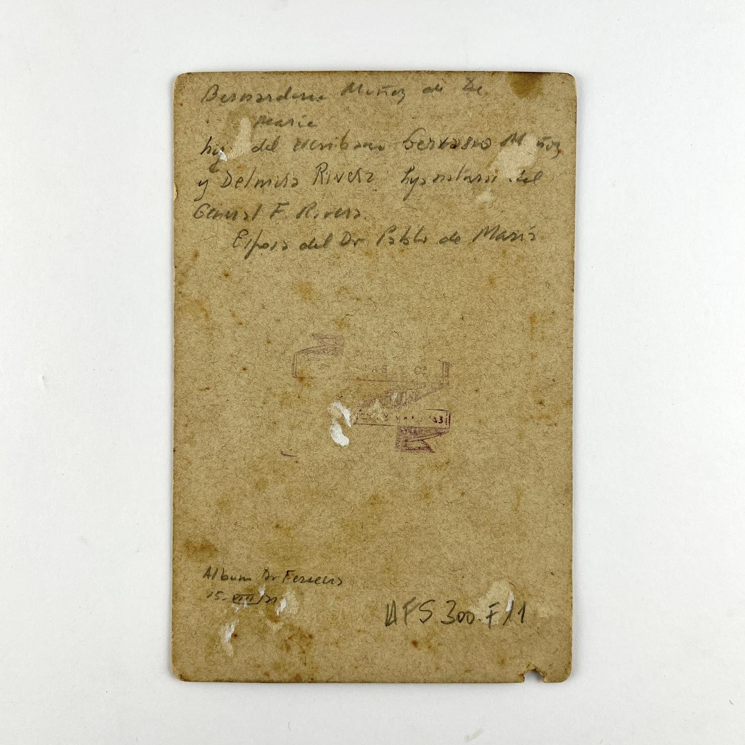 Fotografía gabinete "Bernardina Muñoz de De María" - Imagen 2