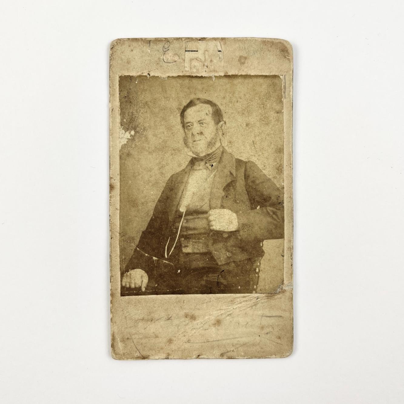 Carte de visite "Francisco Acuña de Figueroa"