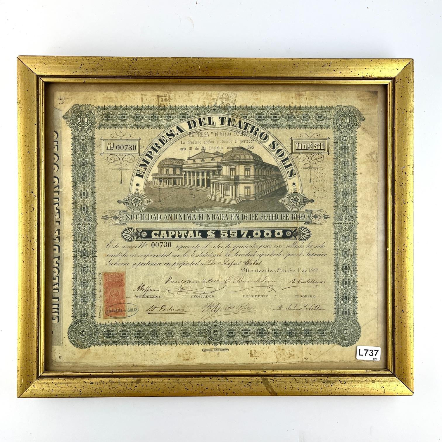 Acción del Teatro Solís