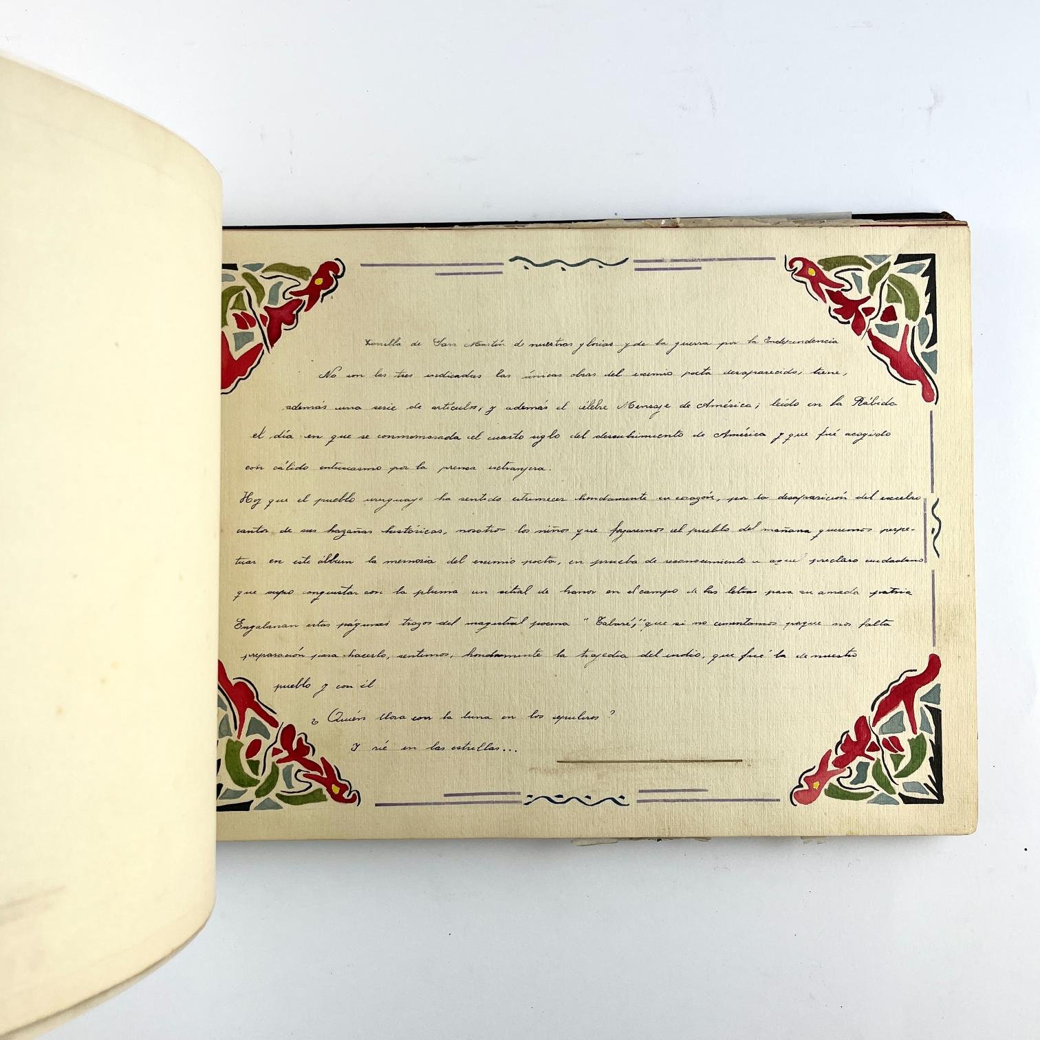 Álbum "Homenaje a J. Zorrilla de San Martín" - Imagen 3