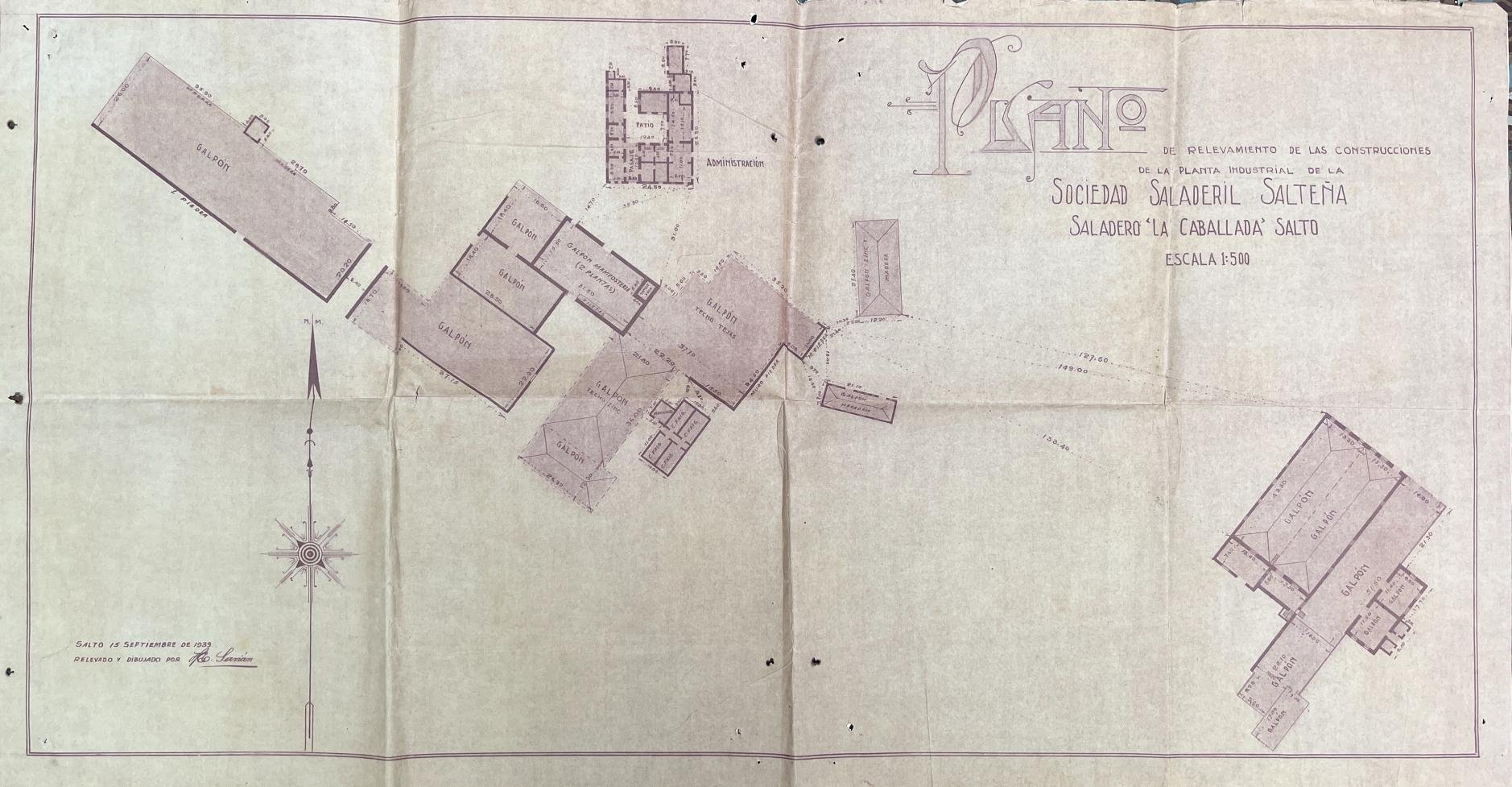 Plano de "La Caballada"
