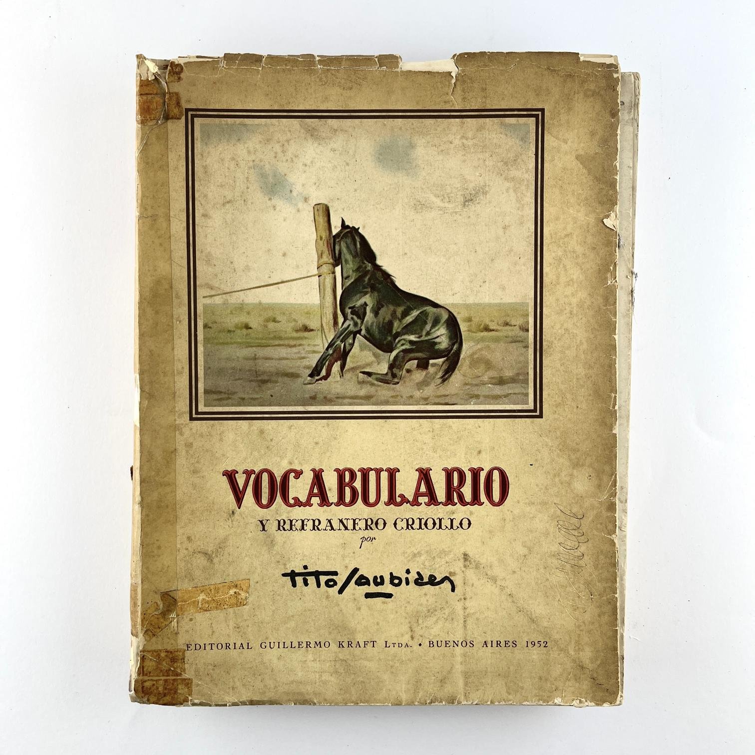 "Vocabulario y refranero criollo"
