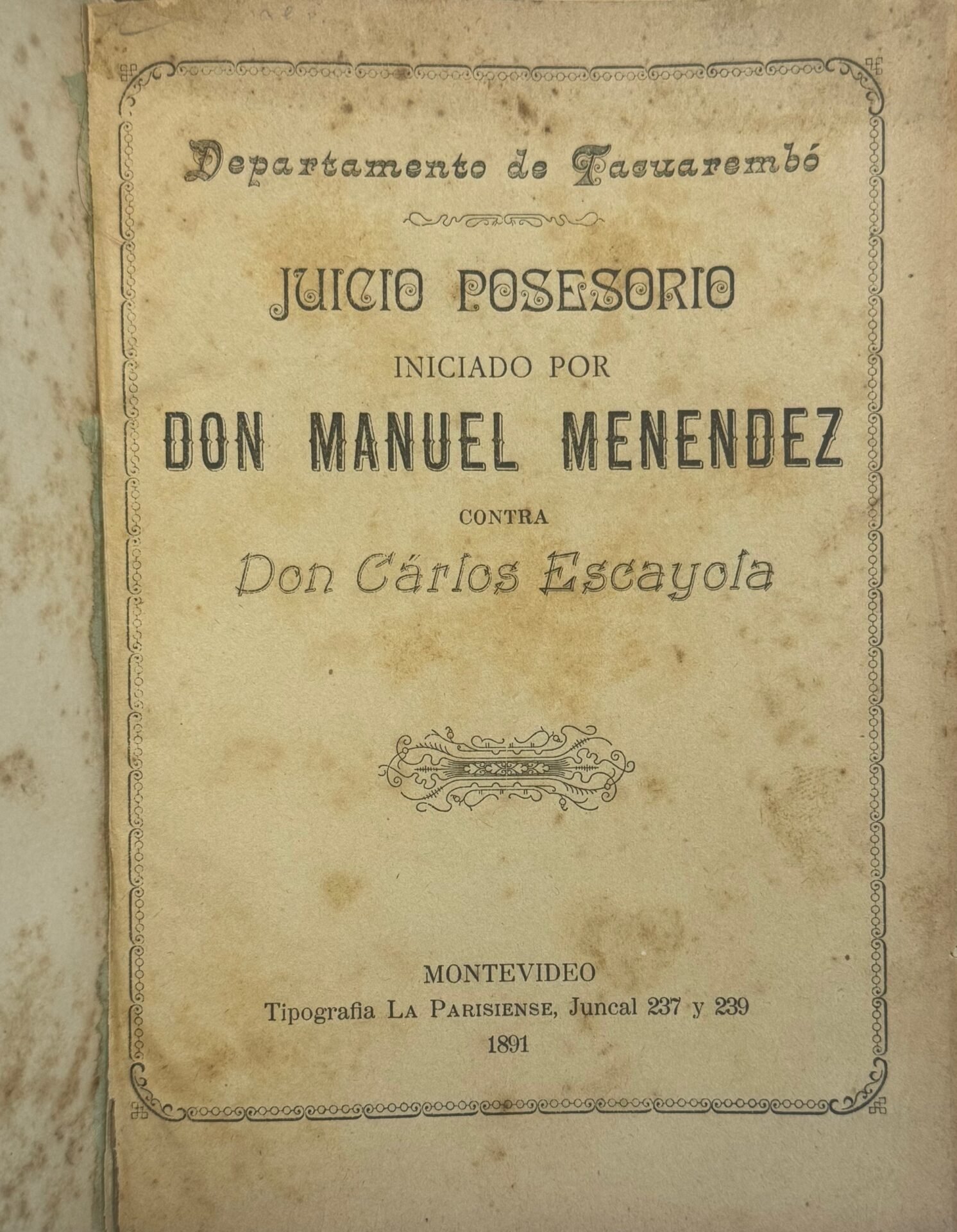 Documento "Carlos Escayola"