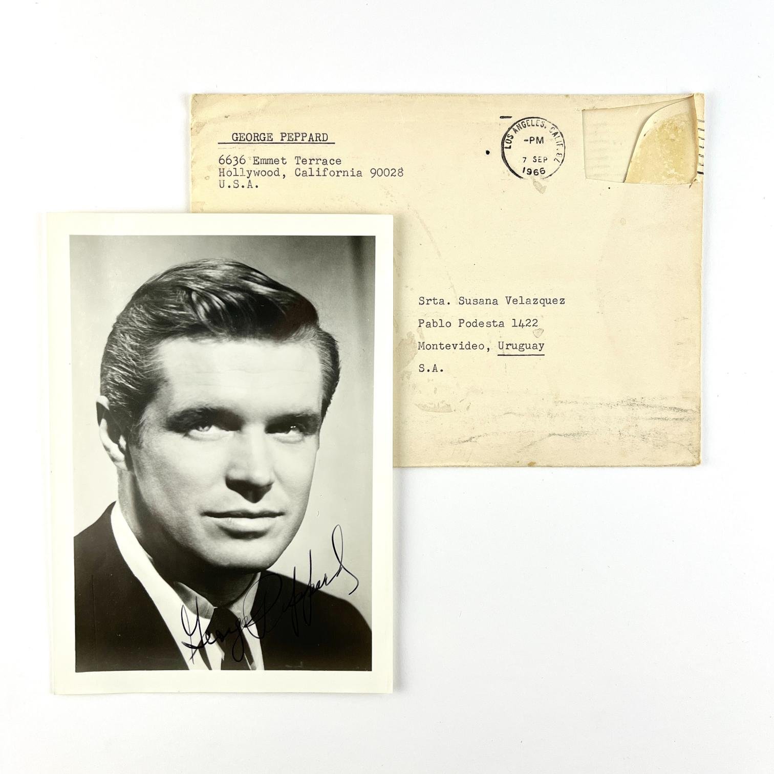 Colección de fotografías autografiadas de actores de Hollywood 1950-1970 - Imagen 2