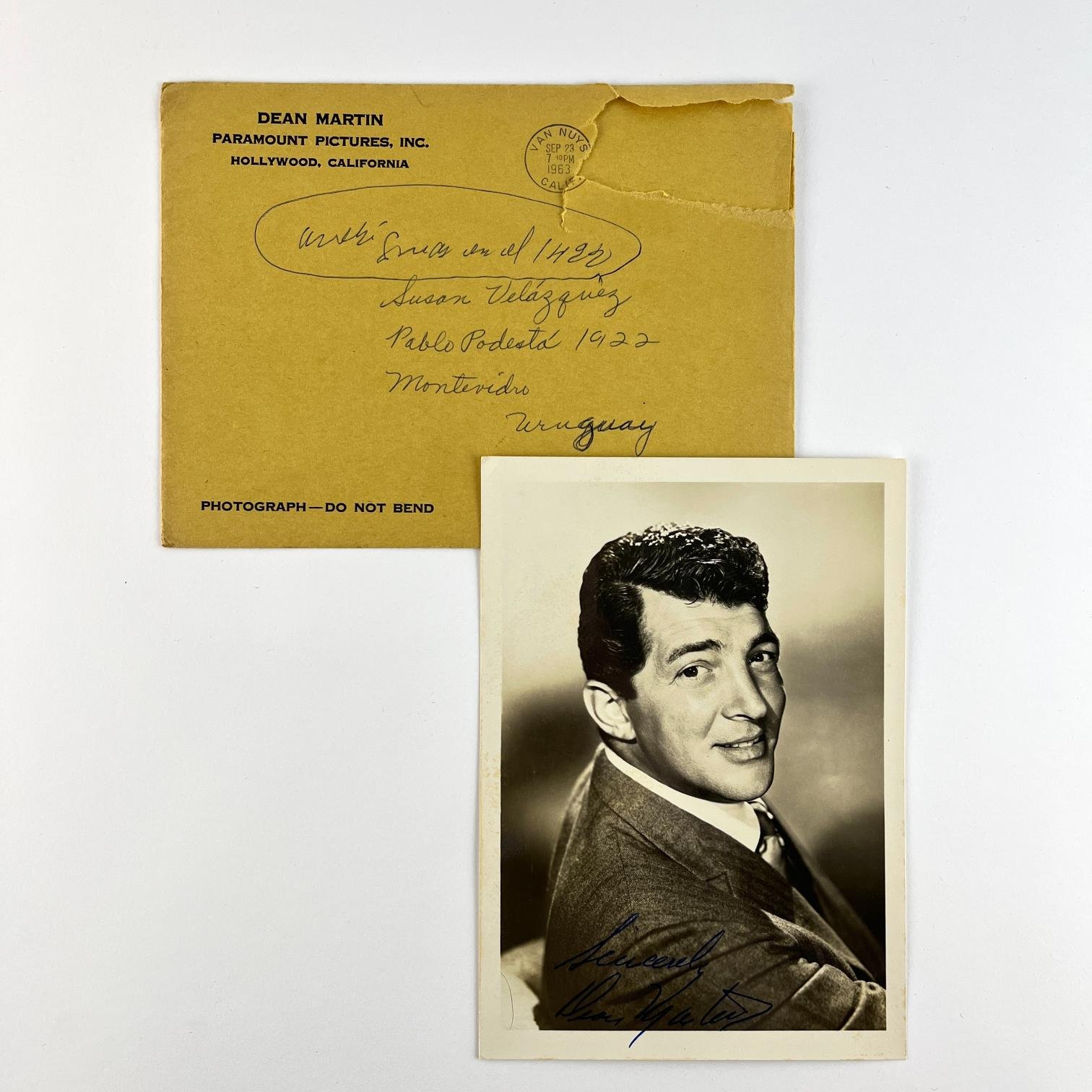 Colección de fotografías autografiadas de actores de Hollywood 1950-1970 - Imagen 4
